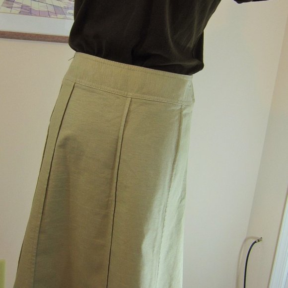 A-Panel Skirt, Tan by George  Sz 8 - Picture 8 of 9